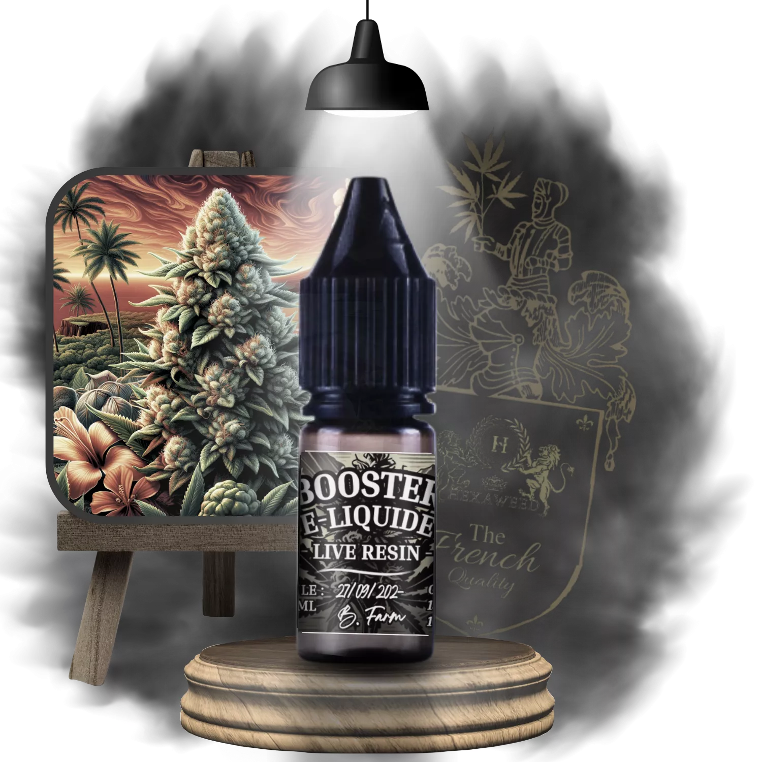 Booster E-Liquide Acapulco Gold 10% - CBD, 10-oh-HHC, Live Resin.