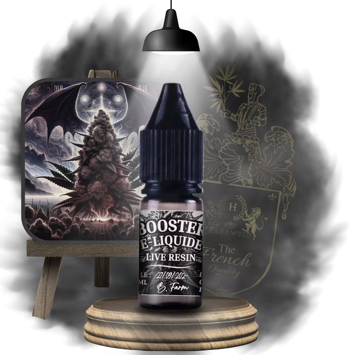 Booster E-Liquide Diablo OG 35% - CBD, 10-oh-HHC, Live Resin.