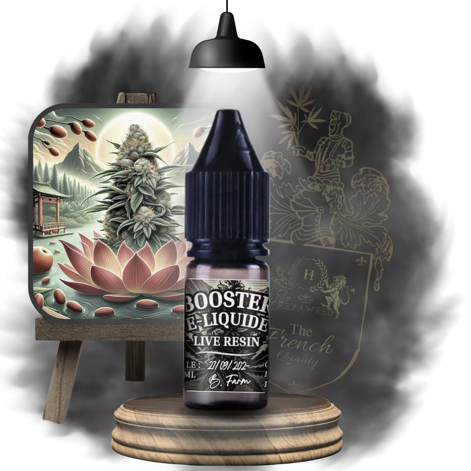 Booster E-Liquide Goji OG 15% - CBD, 10-oh-HHC, Live Resin.