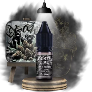 Booster E-Liquide Black D.O.G 25% - CBD, 10-oh-HHC, Live Resin.