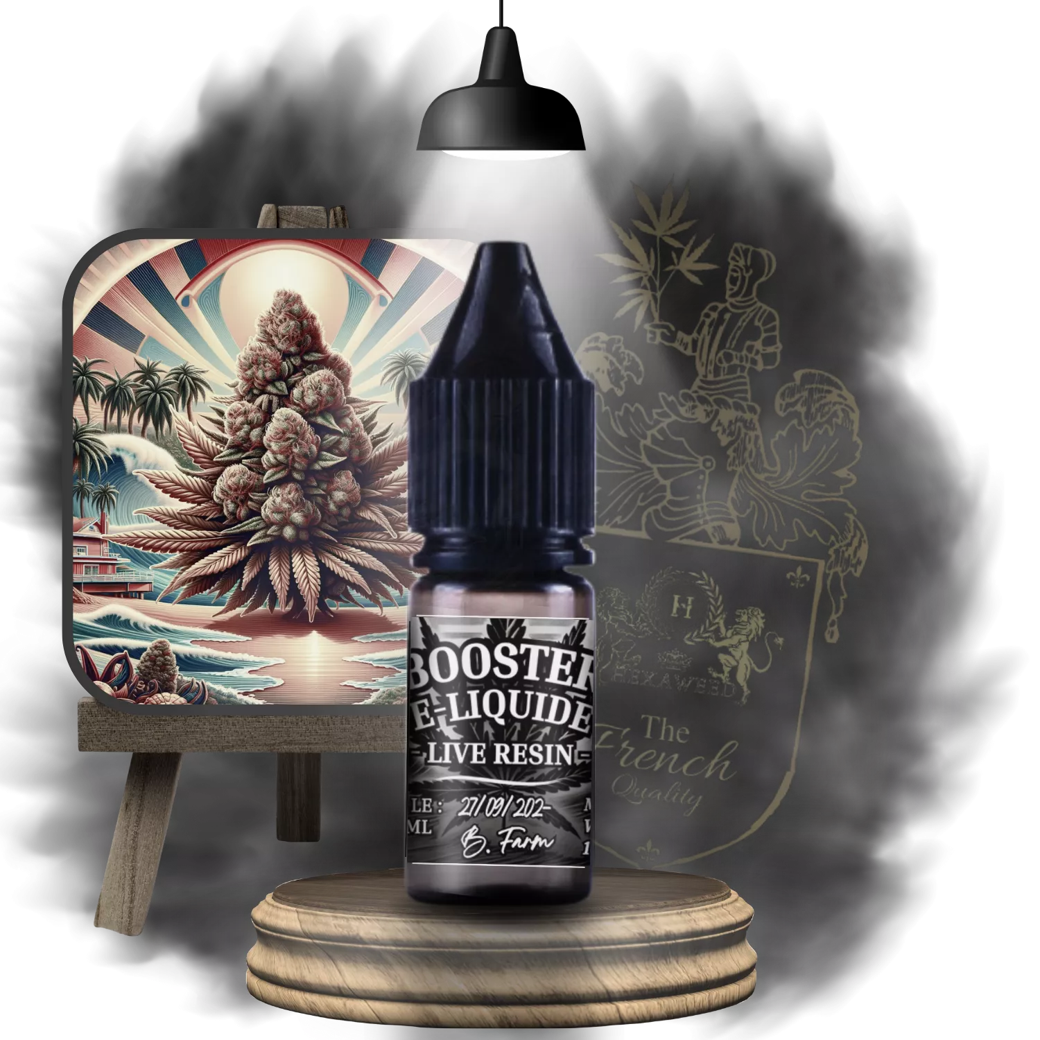 Booster E-Liquide Maui-Wowie 25% Live Resin CBD ou 10-oh-HHC