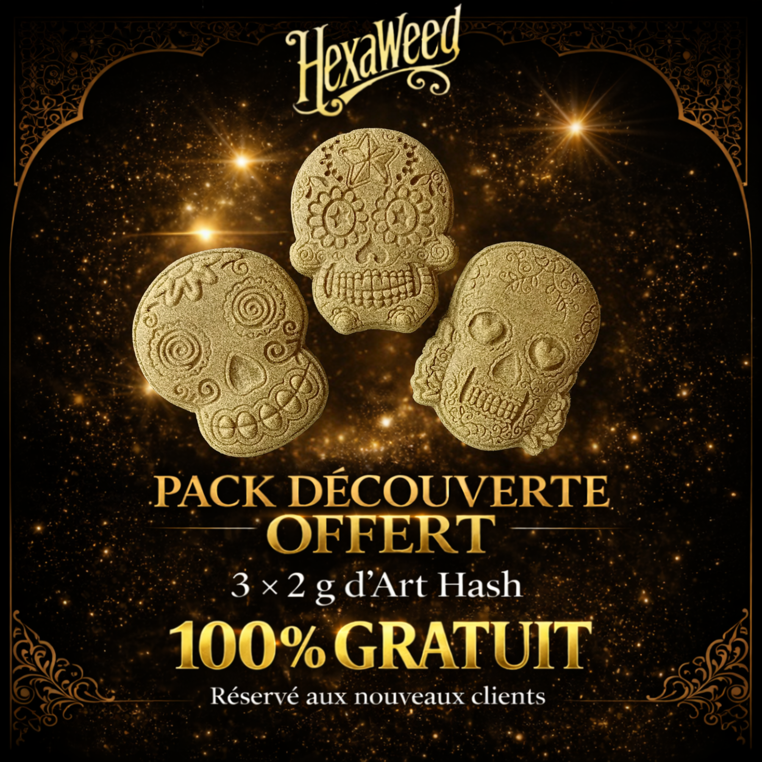 PACK DÉCOUVERTE OFFERT